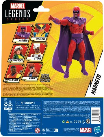 Marvel Legends Retro Cardback X-Men '97 Magneto 6-Inch Action Figureの画像