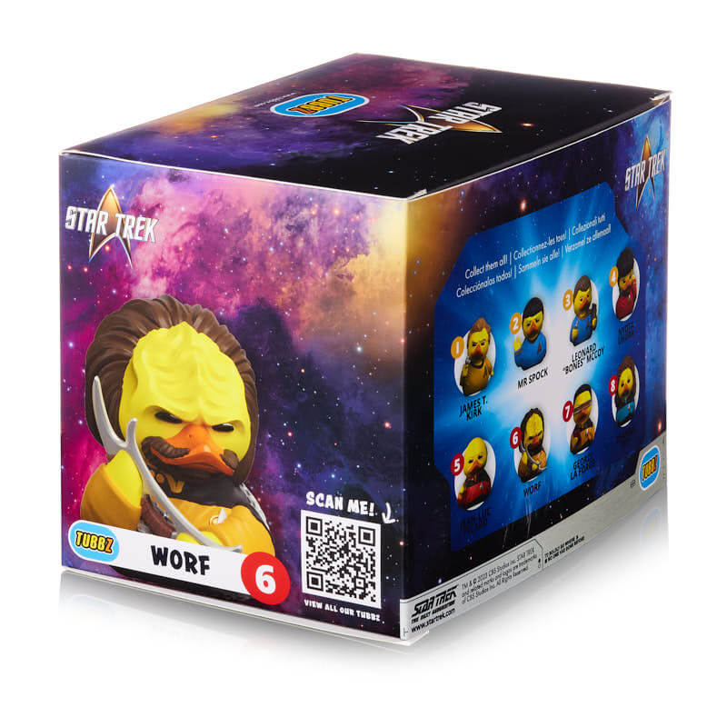 Official Star Trek Worf TUBBZ (Boxed Edition)画像