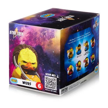 Official Star Trek Worf TUBBZ (Boxed Edition)画像