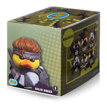 Official Metal Gear Solid Solid Snake TUBBZ (Boxed Edition)画像