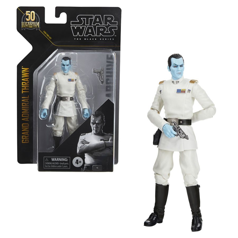 Star Wars TBS Archive Grand Admiral Thrawn 6-Inch Action Figure画像