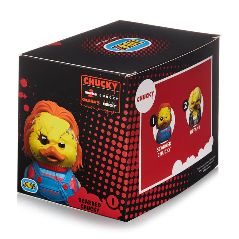 Official Chucky Scarred TUBBZ (Boxed Edition)画像