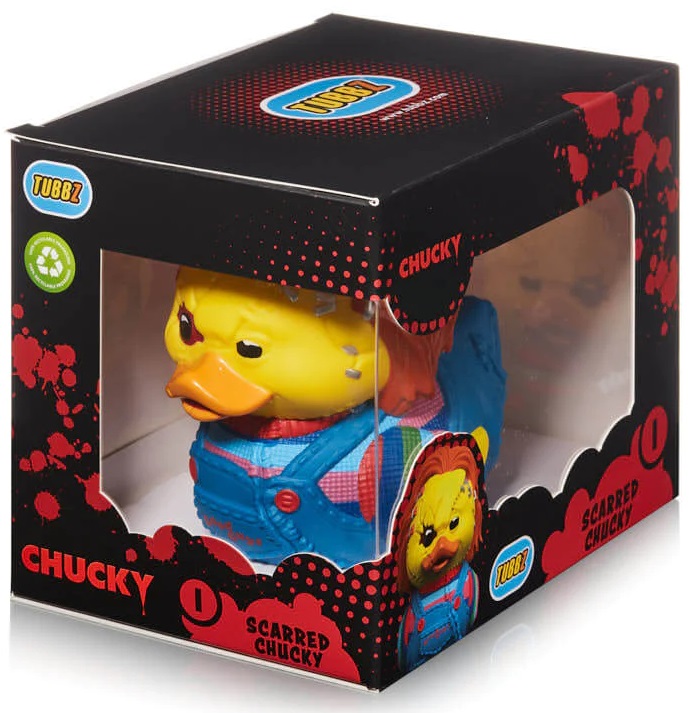Official Chucky Scarred TUBBZ (Boxed Edition)画像