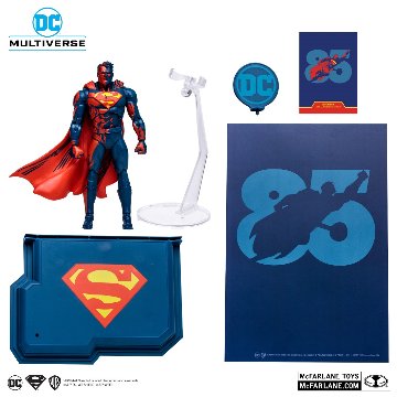 McFarlane DC Multiverse Superman 85th Anniv Edition Gold Label 7-Inch Action Figure画像