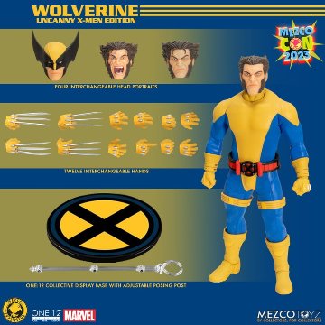 Mezco One:12 Collective Wolverine - Uncanny X-Men Edition画像