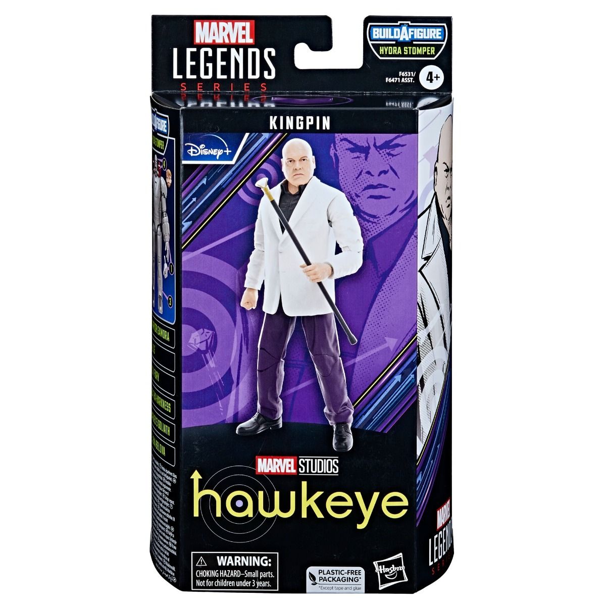 Marvel Legends BAF Hydra Stomper Hawkeye Kingpin 6-Inch Action Figure画像