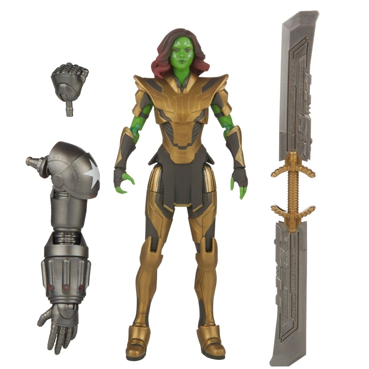 Marvel Legends BAF Hydra Stomper What If Warrior Gamora 6-Inch Action Figureの画像