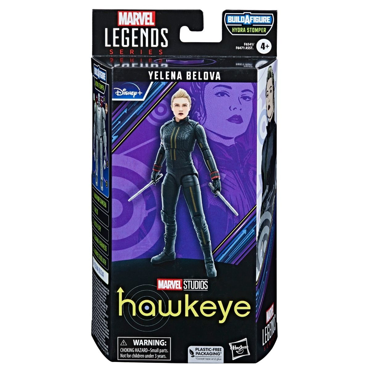 Marvel Legends BAF Hydra Stomper Hawkeye Yelena Belova 6-Inch Action Figureの画像