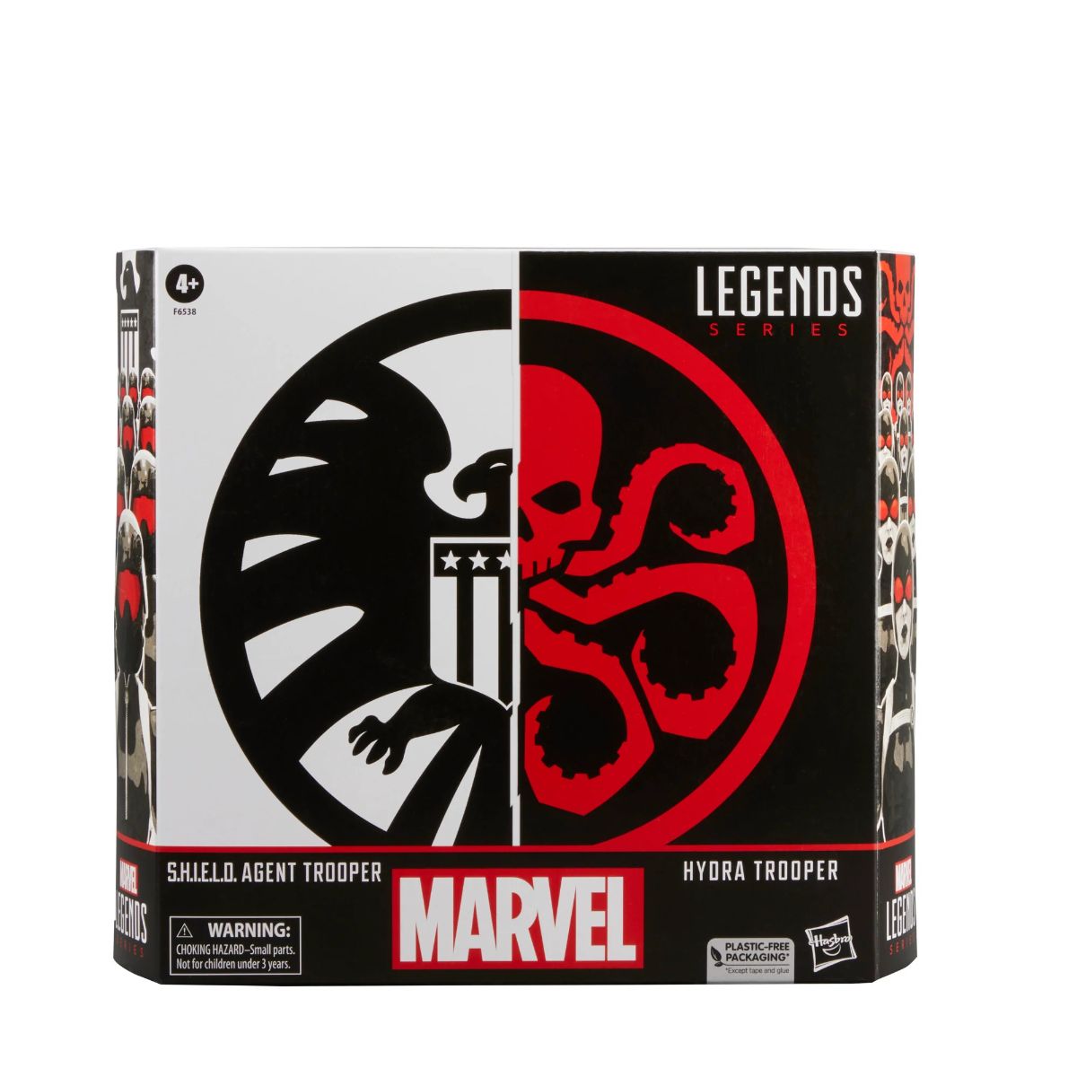 Marvel Legends S.H.I.E.L.D. Agent Trooper and Hydra Trooper 6-Inch Action Figure 2-Packの画像