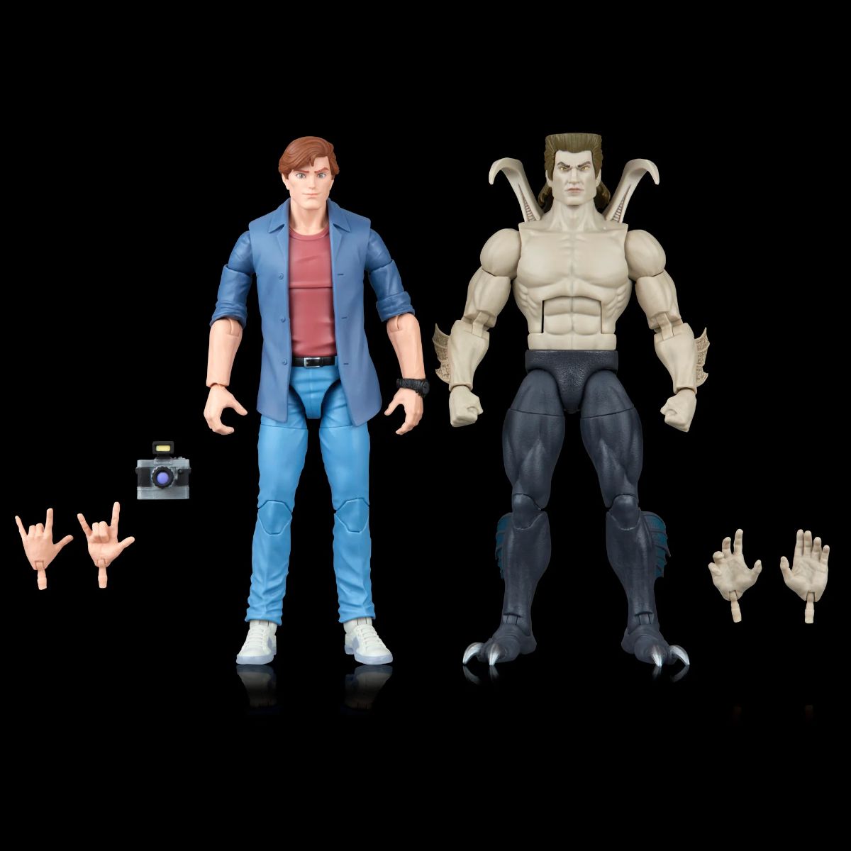 Marvel Legends X-MEN 90s VHS Animated Series　Smythe vs Peter Parker 6-Inch Action Figure 2-Packの画像