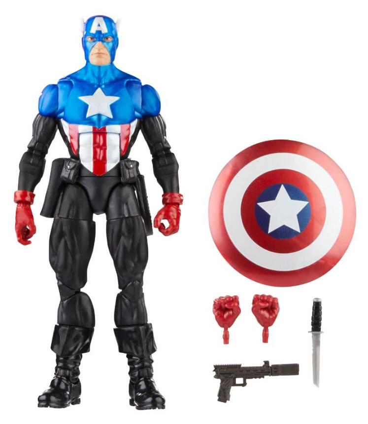 Marvel Legends Avengers BEM Captain America(Bucky Barnes) 6-Inch Action Figure画像
