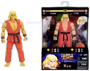 ストリートファイター２ ケン Ken ６インチアクションフィギュアの画像
