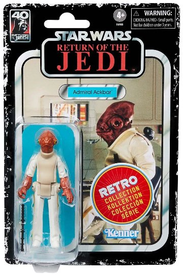 Star Wars Retro Collection RotJ 40th Anniv Return of the Jedi Multipack画像