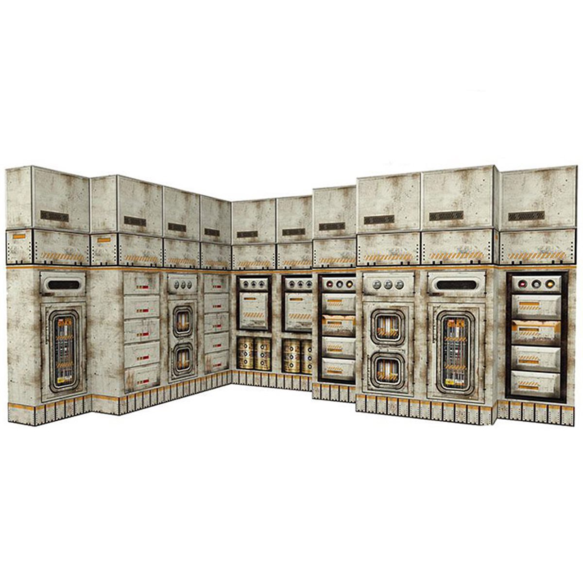Sector 07 Modular Panels Pop-Up 1:12 Scale Diorama画像