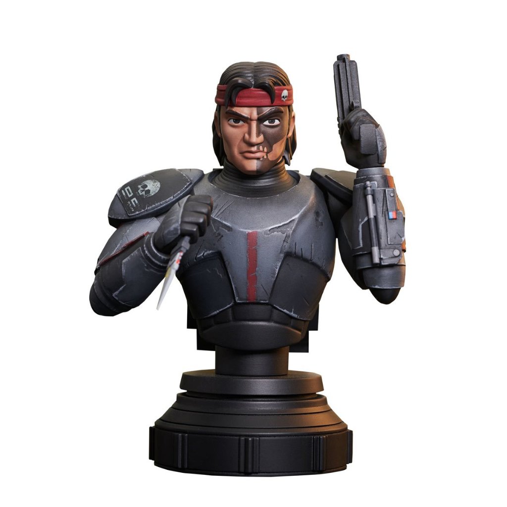 Star Wars Bad Batch Hunter 1:7 Scale Bustの画像