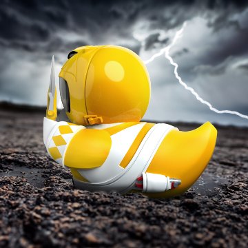 Power Rangers Yellow Ranger TUBBZ Cosplaying Duck画像