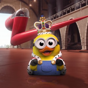 Minions King Bob TUBBZ Cosplaying Duck画像