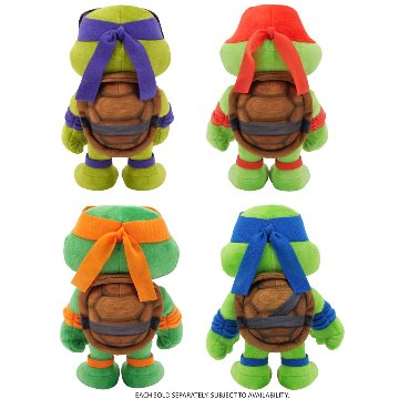 Teenage Mutant Ninja Turtles Basic 8-Inch Plush 4点セット画像