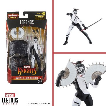 Marvel Legends BAF Mindless One MARVEL Knights Marvel's Lady Bullseye 6-Inch Action Figure 正規品画像