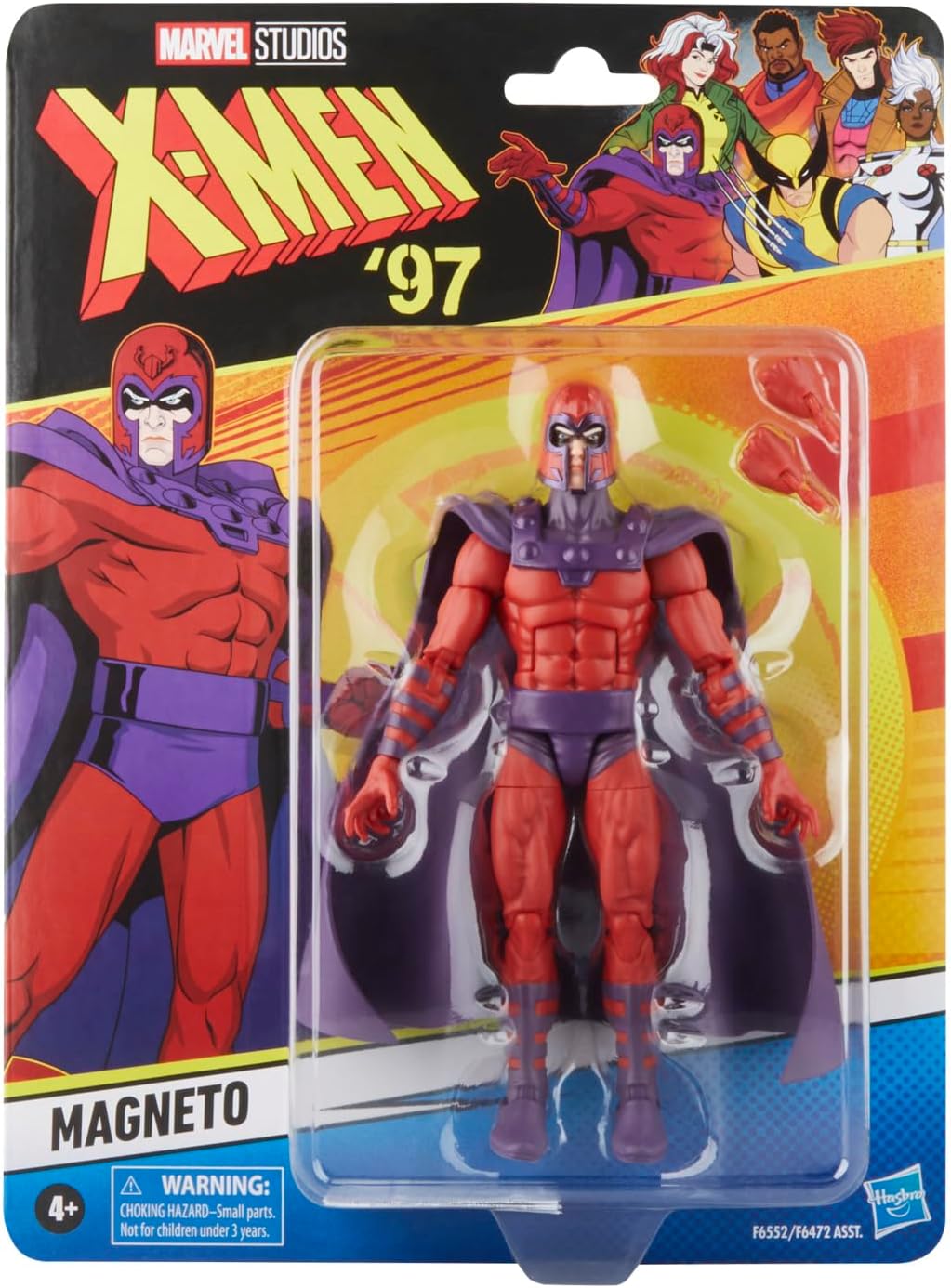 Marvel Legends Retro Cardback X-Men '97 Magneto 6-Inch Action Figure 正規品画像