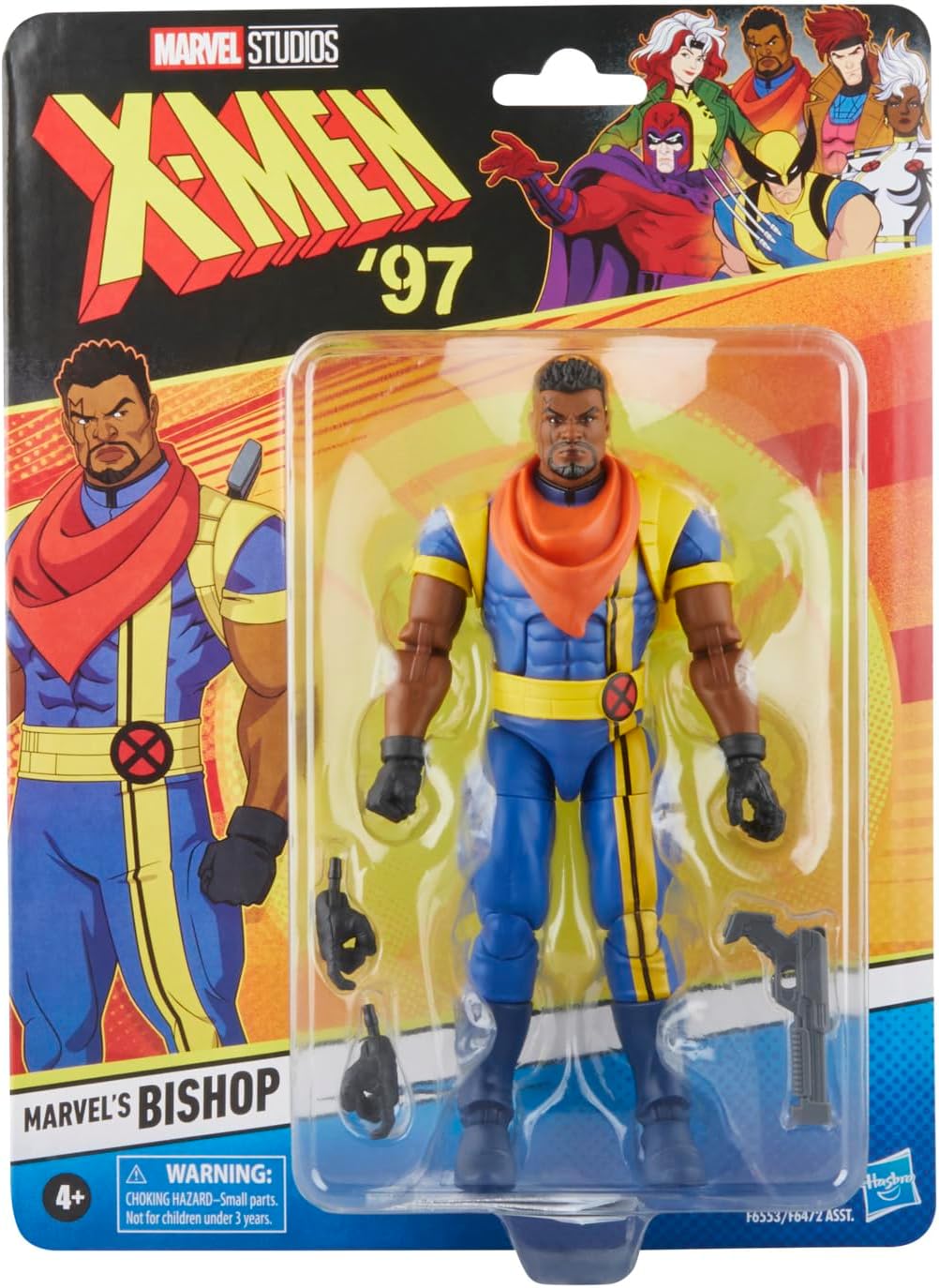 Marvel Legends Retro Cardback X-Men '97 Marvel's Bishop 6-Inch Action Figure 正規品の画像