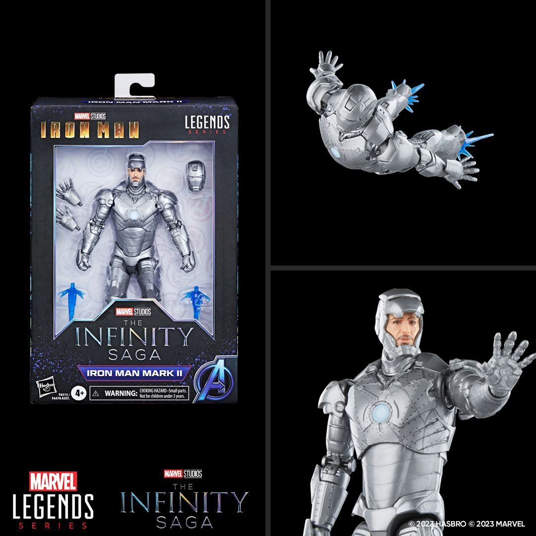 Marvel Legends Infinity Saga Iron Man Mark II 6-Inch Action Figure画像