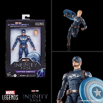Marvel Legends Infinity Saga Winter Soldier Captain America 6-Inch Action Figure画像