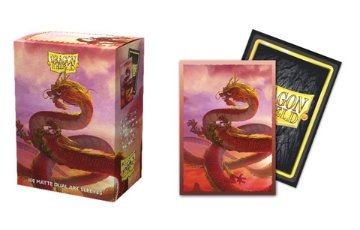 ドラゴンシールド カードスリーブ スタンダードサイズ マットデュアル アート 龍 Dragon Shield画像