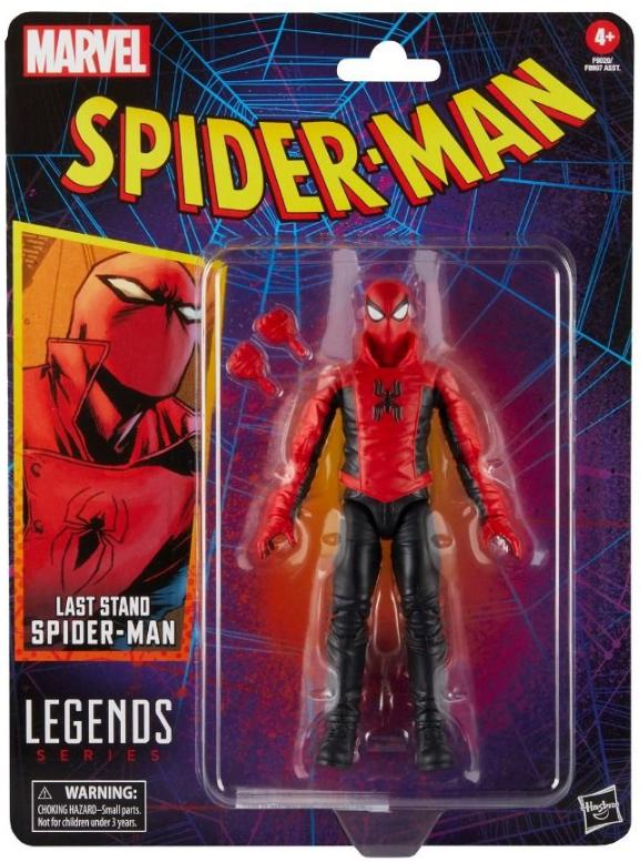 Marvel Legends Retro Cardback Spider-Man Comic Last Stand Spider-Man 6-Inch Action Figure画像