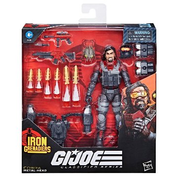 G.I. Joe Classified Series Iron Grenadier Cobra Metal-Head(118) 6-Inch Action Figure画像
