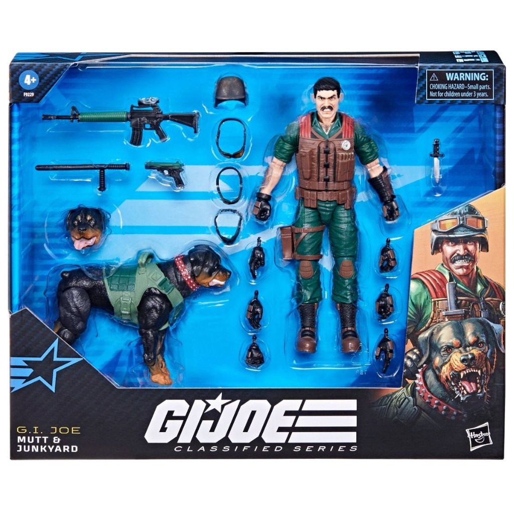 G.I. Joe Classified Series Mutt & Junkyard(113) 6-Inch Action Figureの画像