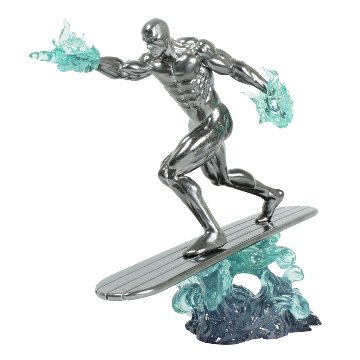 Marvel Comic Gallery Silver Surfer Statue画像