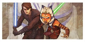Star Wars: The Clone Wars Whatever Is Required by Brent Woodside Lithograph Art Print画像
