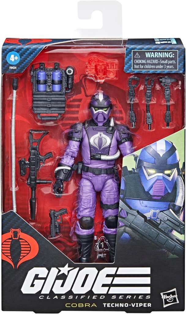 G.I. Joe Classified Series Cobra Techno-Viper(117) 6-Inch Action Figureの画像