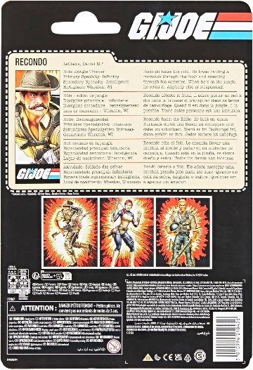 G.I. Joe Classified Series Retro Cardback Recondo 6-Inch Action Figure画像