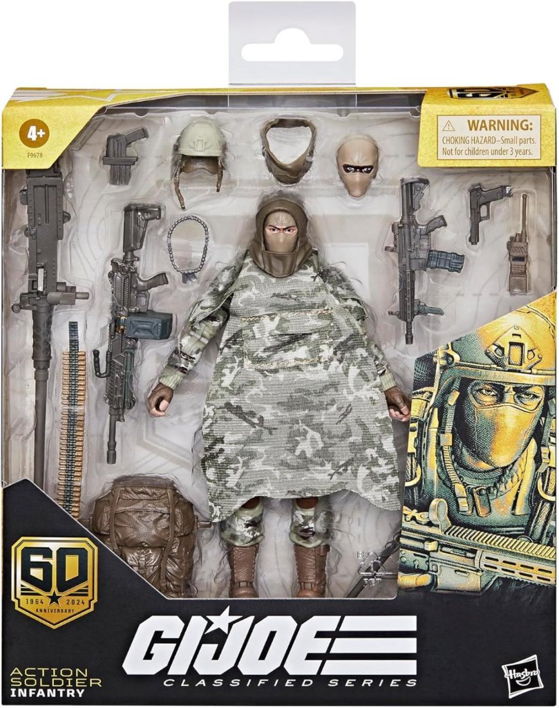 G.I. Joe Classified Series 60th Anniv Action Soldier Infantry 6-Inch Action Figureの画像