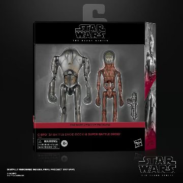 Star Wars TBS AotC C-3PO(B1 Battle Droid Body) and Super Battle Droid 2-Pack画像