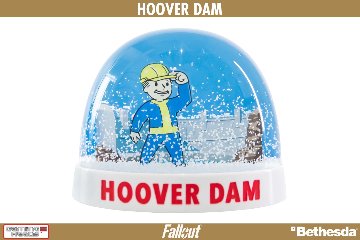 Fallout: New Vegas Hoover Dam snow globe画像