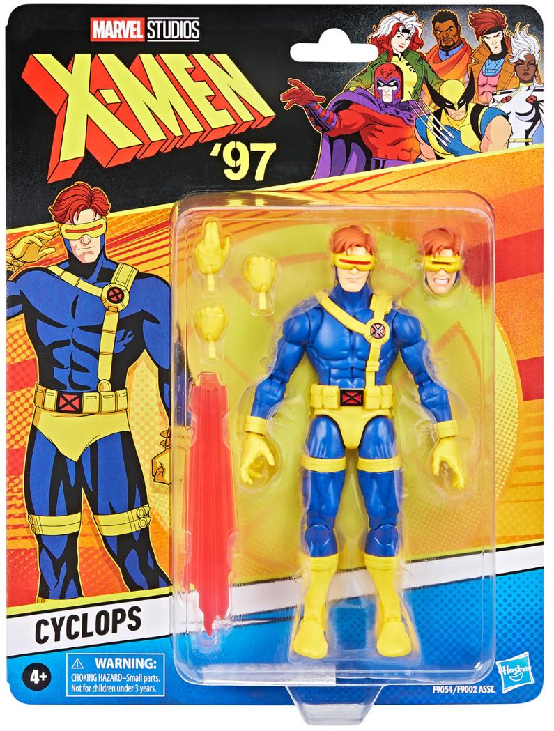 Marvel Legends Retro Cardback X-Men '97 Cyclops 6-Inch Action Figure画像