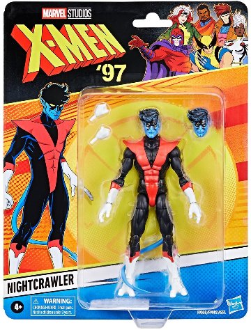 Marvel Legends Retro Cardback X-Men '97 Nightcrawler 6-Inch Action Figure 正規品画像