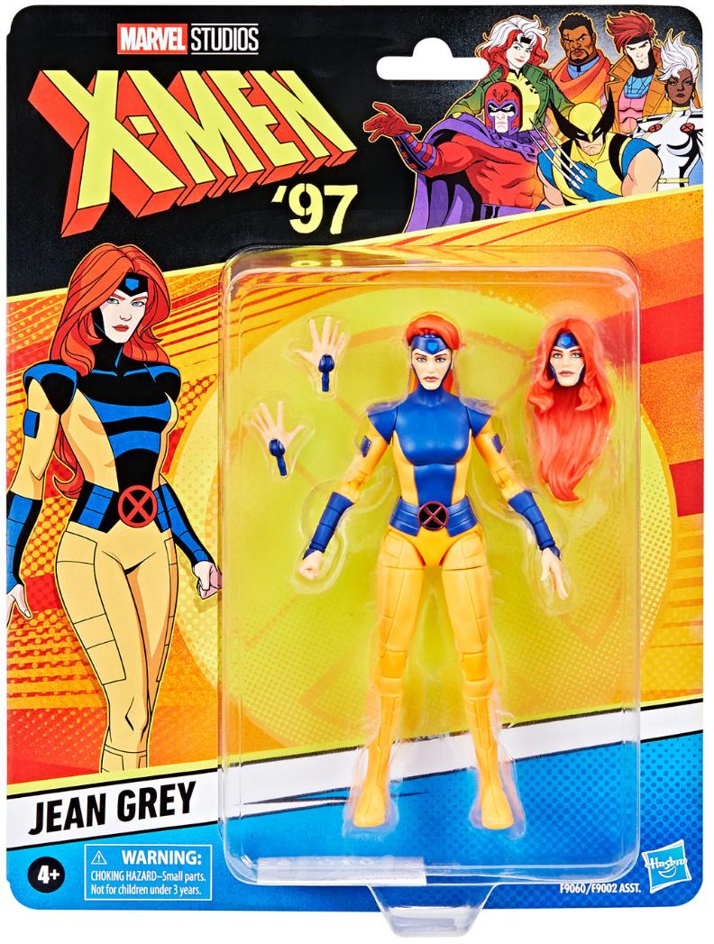 Marvel Legends Retro Cardback X-Men '97 Jean Grey 6-Inch Action Figure 正規品画像