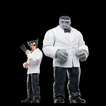 Marvel Legends Wolverine 50th Anniv Patch and Joe Fixit Comic 6-Inch Action Figure 2-Pack 正規品画像