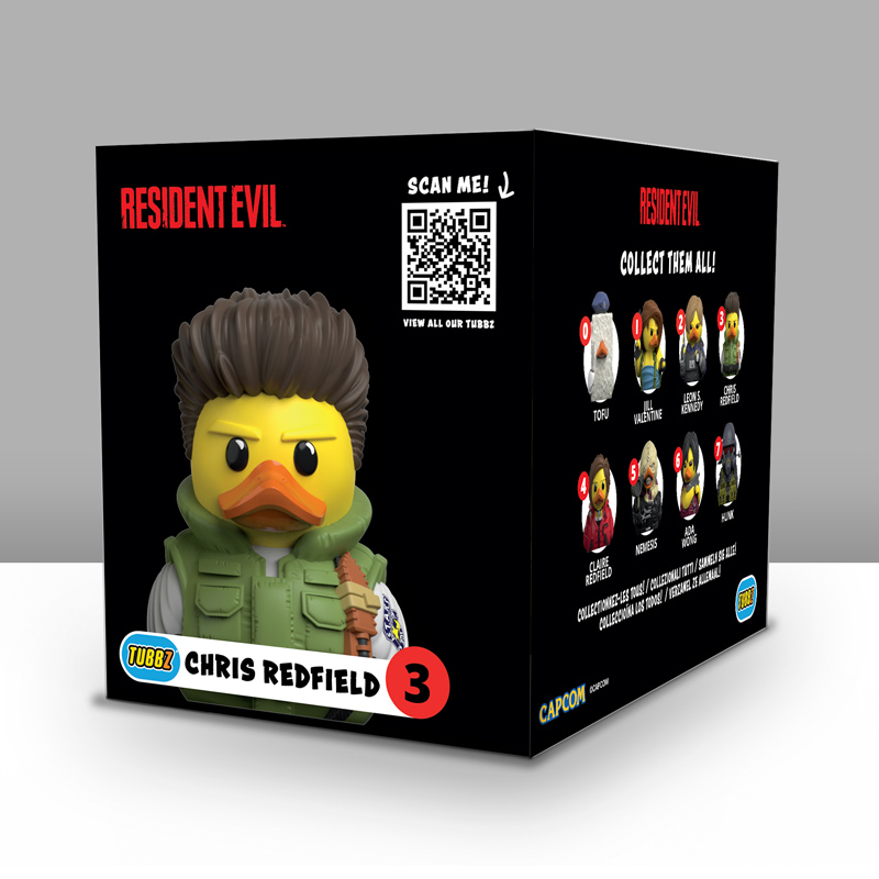 Resident Evil Chris Redfield TUBBZ (Boxed Edition)画像