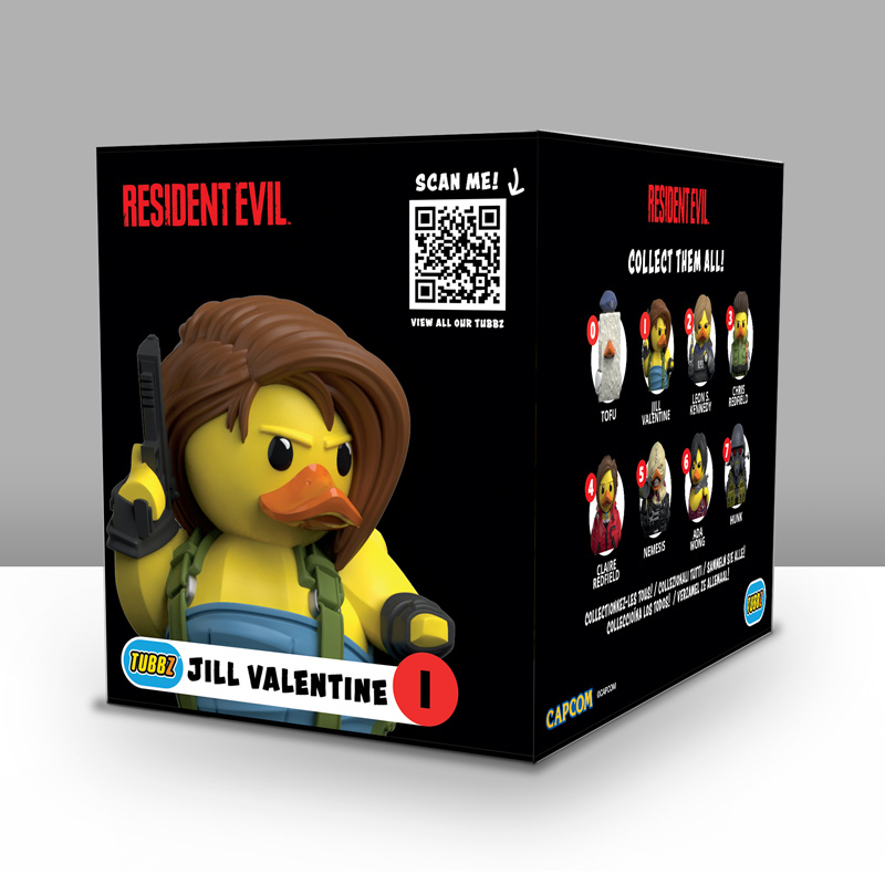 Resident Evil Jill Valentine TUBBZ (Boxed Edition)画像
