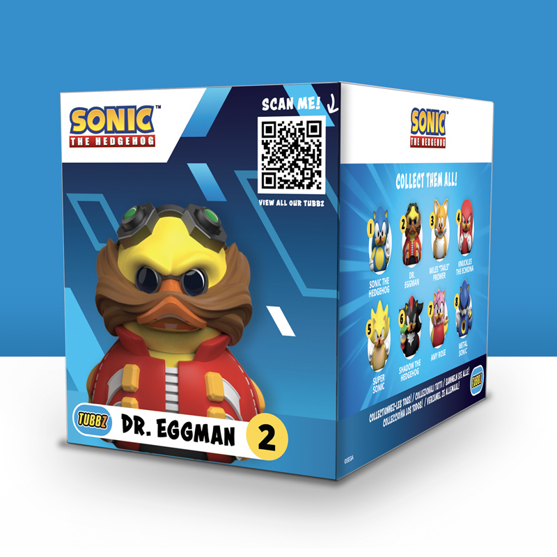 Sonic the Hedgehog Dr.Eggman TUBBZ (Boxed Edition)画像