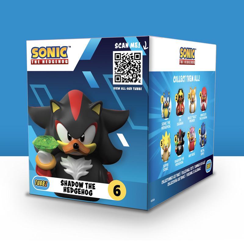 Sonic the Hedgehog Shadow TUBBZ (Boxed Edition)画像