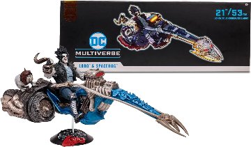 DC Multiverse Lobo & Spacehog (Justice League of America) Gold Label 7-Inch Action Figure画像