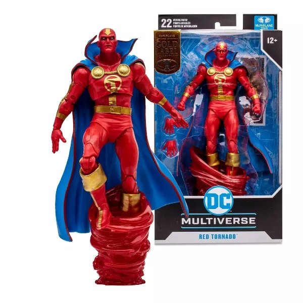 McFarlane DC Multiverse Red Tornado(DC CLASSIC) Gold Label 7-Inch Action Figure画像