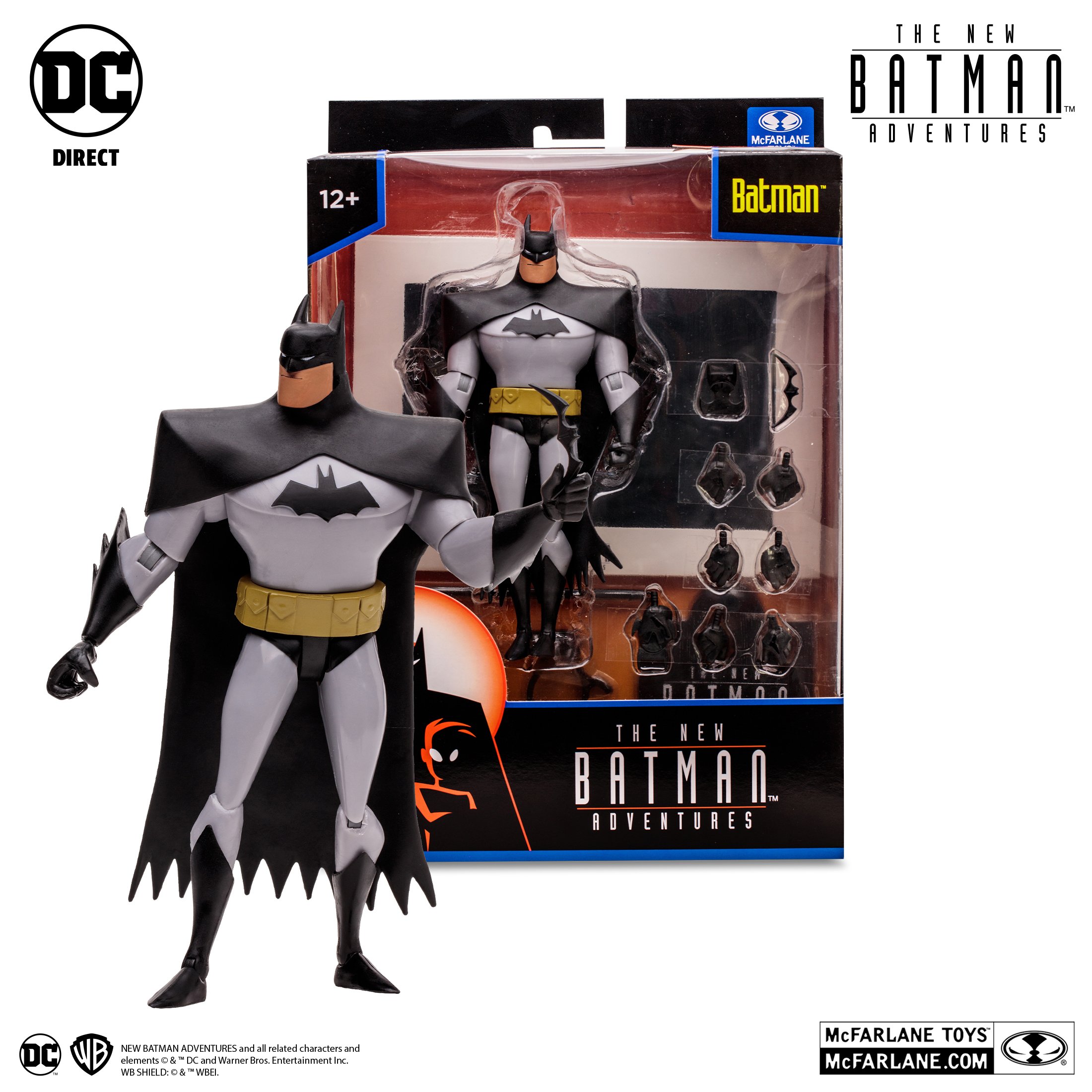 DC Direct The New Batman Adventures Batman 6-Inch Action Figure画像