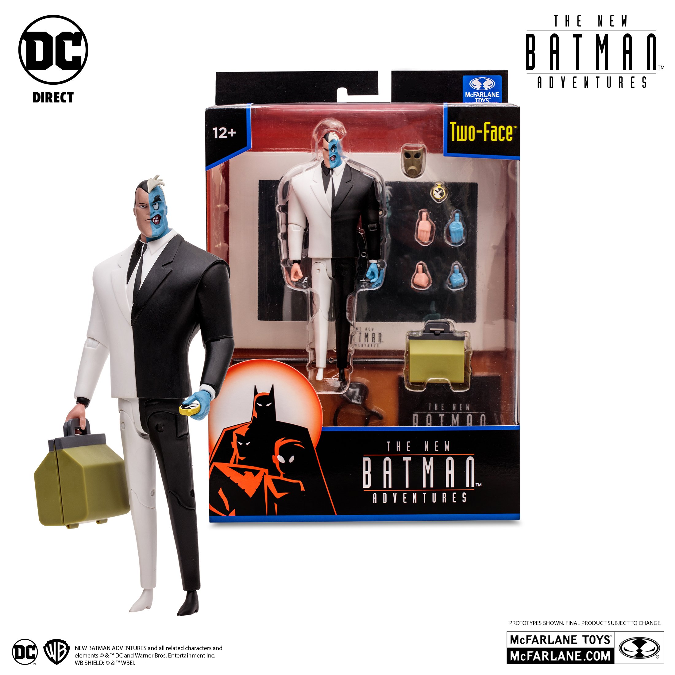 DC Direct The New Batman Adventures Two-Face 6-Inch Action Figure画像